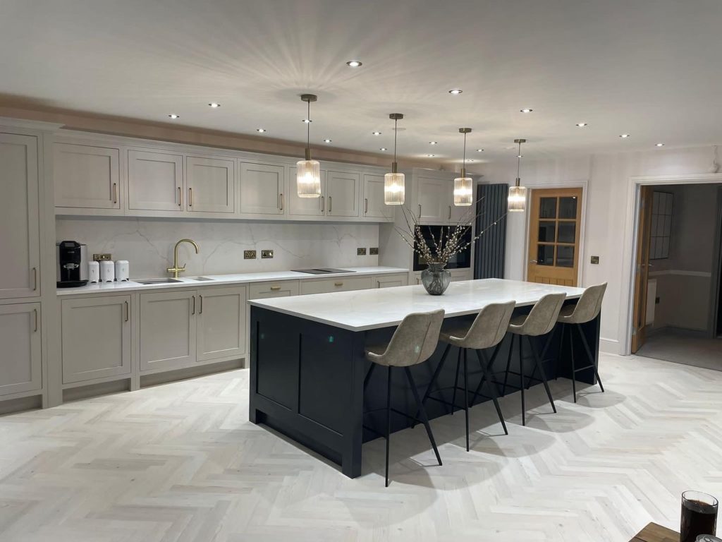 A beautiful bespoke kitchen in Mansfield, Nottinghamshire