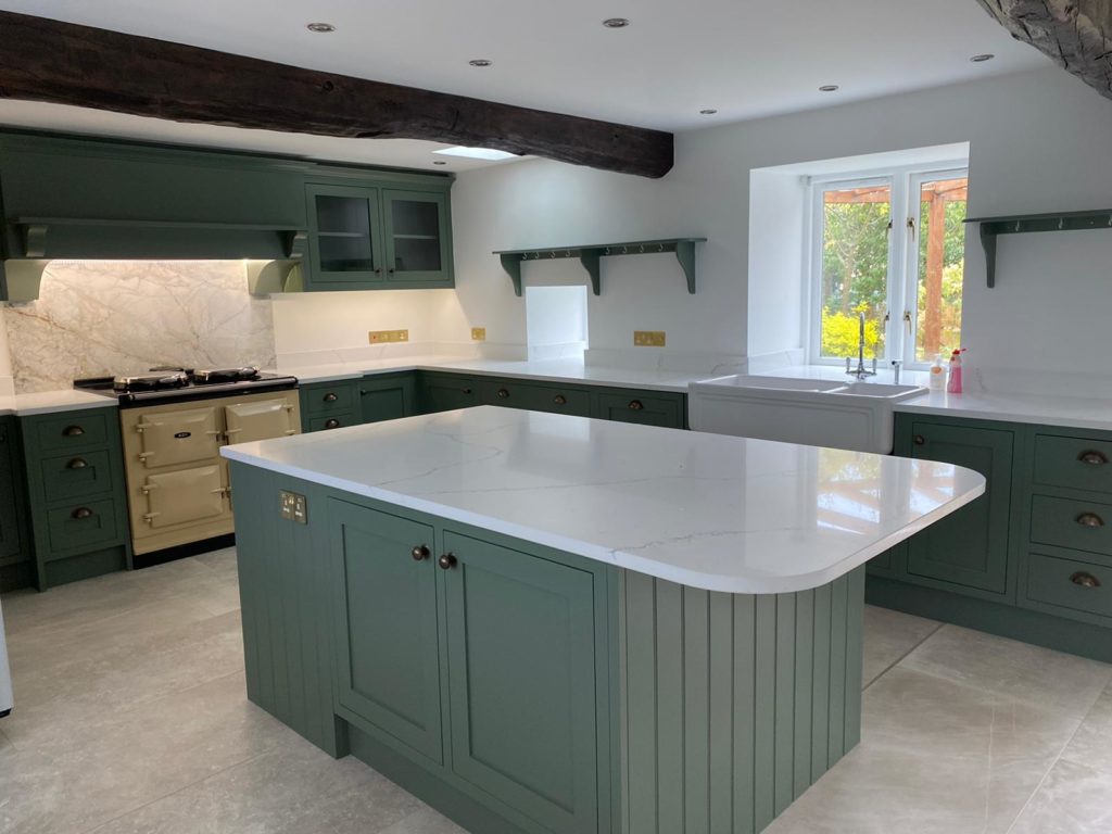 Our bespoke kitchens in Mansfield feature custom cabinetry, handmade details, and personalised design