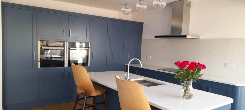 A handcrafted bespoke kitchen installed in Papplewick, Mansfield